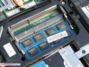 Hier ist noch Platz für ein weiteres 4 GB RAM Modul.