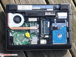 Hardware unter Wartungsklappe