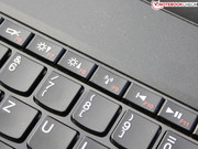 Die Eingabegeräte sind ähnlich feedbackstark wie die der großen ThinkPads.