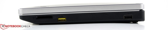 Rechte Seite: CardReader, 2 x USB 2.0