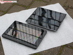 Sony Tablet P neben 7-Zoll BlackBerry PlayBook