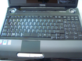 Tastatur und Touchpad