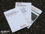Es gibt keine Recovery Datenträger, lediglich ein deutsches Handbuch.
