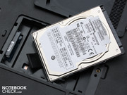 Die HDD stammt übrigens aus eigenem Hause: Toshiba