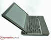 Tastatur und Touchpad teilen sich drei Viertel der Base-Unit.