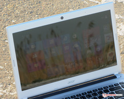 das Aspire V5-471G im Außenbetrieb
