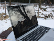 Die wichtigste Eigenschaft ist allerdings das Multitouch Screen des Vaio SVT-1511M1E.