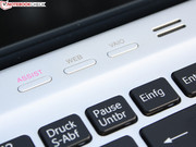 Diese Sondertasten rufen Vaio Care bzw. den Web-Browser auf (Taste kann zugewiesen werden).