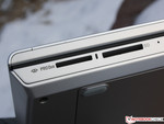 zwei Kartenleser: Memory Stick (Duo), SD Card