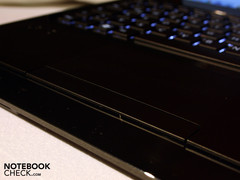 Touchpad auf "Anhöhe"