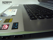 Das 16,4 Zoll-Notebook ist recht massiv und auch nicht gerade leicht.