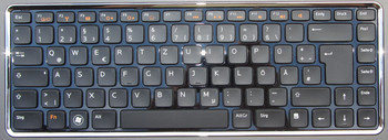 Die Tastatur ist gegen Flüssigkeiten resistent.