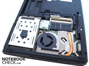 Auch ein Hauptspeicherupgrade ist ohne Entfernen eines Speichermoduls möglich.