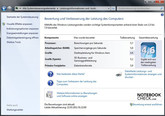 Systeminfo Microsoft Windows 7 Leistungsindex