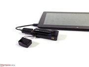 Auch verschiedene USB-Sticks, hier ein ATV-Modell, haben ohne Probleme ihren Dienst verrichtet.