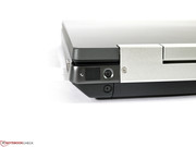 Der Modemport ist beim Testmodell leer, kann aber bei Bedarf bestückt werden.