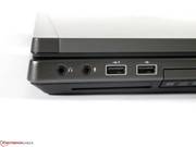 USB 2.0 und Audio-ports sind wiederum weit vorne integriert.