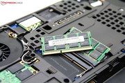 Unser Testmodell bietet 16 GByte DDR3-Arbeitsspeicher und...