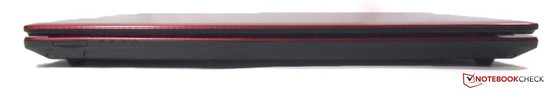 vorne: Card Reader, Status-LEDs