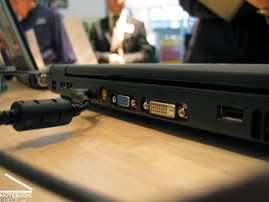 Acer Aspire 5114WLMi Anschlüsse
