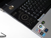 ...während am linken Tastaturrand die CineDash MediaConsole platziert wurde.