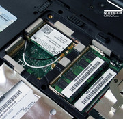 Außerdem ist das Notebook in allen Modellvariante mit 4096 MB Arbeitspeicher ausgestattet.