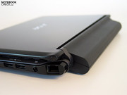 Der 6-Zellen Akku verhilft dem Aspire One 531 zu einer Laufzeit von rund 5 Stunden.