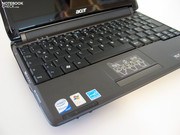 Aber auch hinsichtlich Verarbeitung und Gehäusestabilität lässt sich das kompakte Aspire One 531 kaum etwas zu Schulden kommen.
