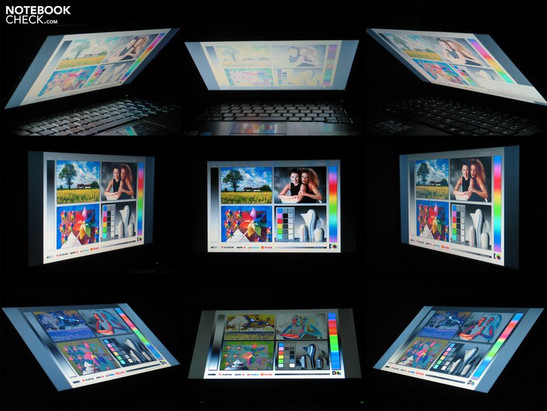 Blickwinkel Acer Aspire One 531