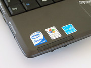 Die verbaute Kombination aus Intel Atom N280 CPU und Intel GMA 950 Grafikchip...