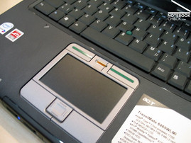 Acer Travelmate 6465WLMi Touchpad