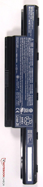 6-Zellen-Lithium-Ion-Akku mit 47 Wh Kapazität