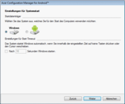 Start Setup des Android-OS