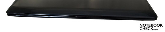 Vorderseite: Status-LEDs