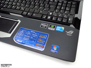 Spannend wird es dann wieder unter der Haube des Asus G60J.