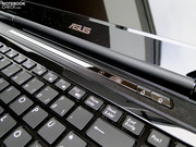 Kaum ein aktuelles Multimedia-Notebook verzichtet auf Touch-Zusatztasten, dies gilt natürlich auch für das Asus G60J.