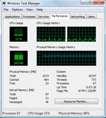 Ressourcenbedarf Windows Vista