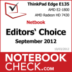 Award ThinkPad Edge E135