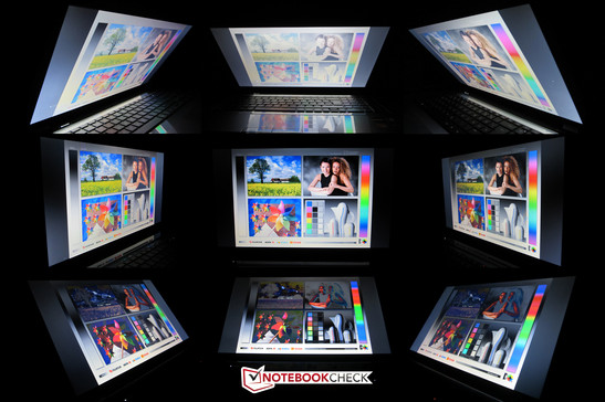 Blickwinkel HP Pavilion g7-1353eg