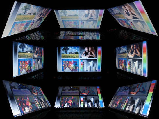 Blickwinkel Toshiba Qosmio X500-121