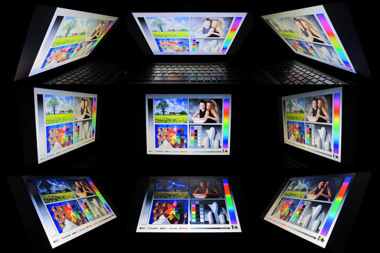 Blickwinkel HP EliteBook 8560w-LG660EA