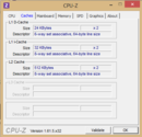 Systeminfo CPUZ Cache