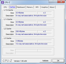 Systeminfo CPUZ Cache