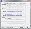 Systeminfo CPUZ Cache