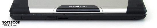 Front: SIM, CardReader