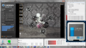 Cinebench R11.5: Gegen Ende @2.4GHz Turbo