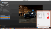 GPU-Last: Cineb. Shading @950-1050 MHz (Max. Performance)