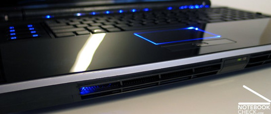 LED Beleuchtung am Clevo M980NU