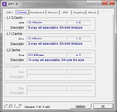 Systeminfo CPUZ Cache