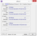 Systeminfo CPUZ Cache